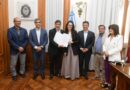 Acevedo distinguió a la científica Carla de Aranzamendi por su aporte a la investigación del Mar Argentino