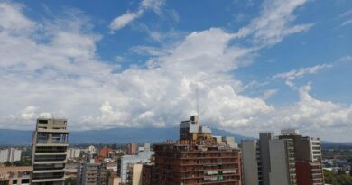 La temperatura comenzará a subir en Tucumán y alcanzará los 32 grados hacia el fin de esta semana