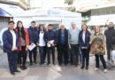 Se realizó una importante jornada de vacunación en la peatonal de Mendoza y Muñecas