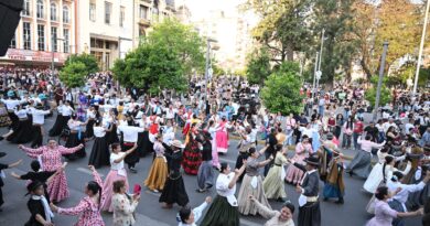 Tucumán Danza reunió a miles de bailarines en Plaza Independencia para celebrar la cultura y la tradición