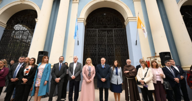 Jaldo encabezó la reapertura de la Iglesia San Francisco luego de 8 años